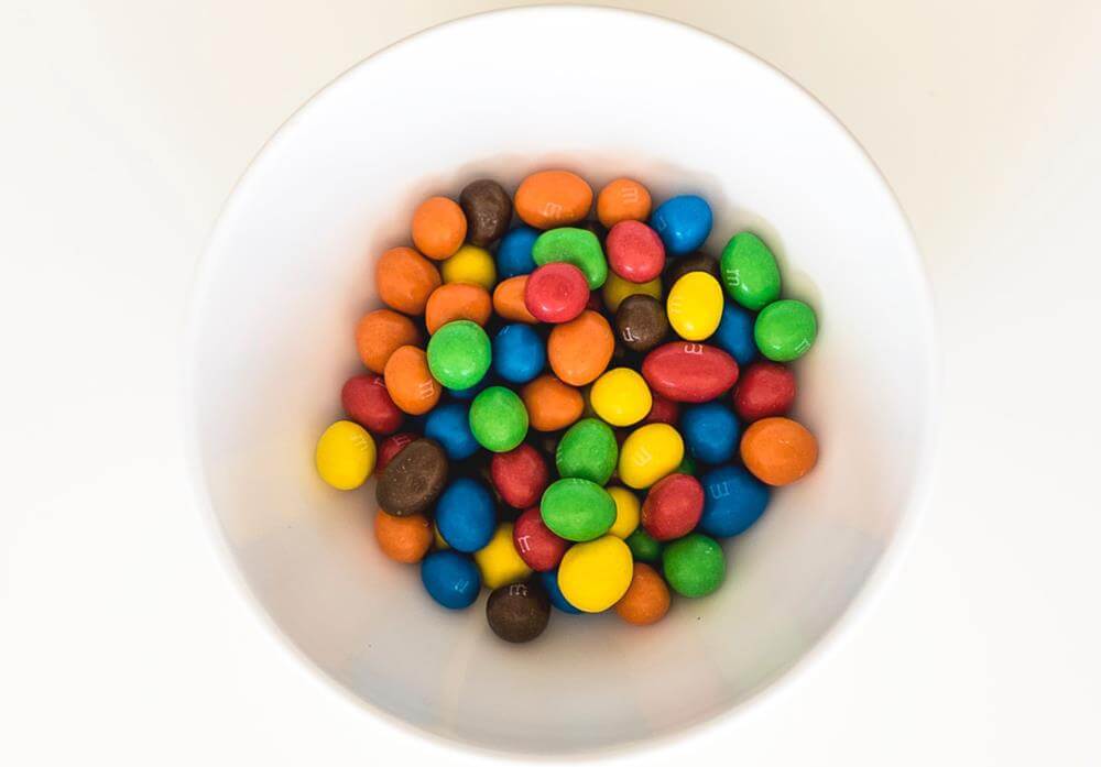 brown peanut m&m